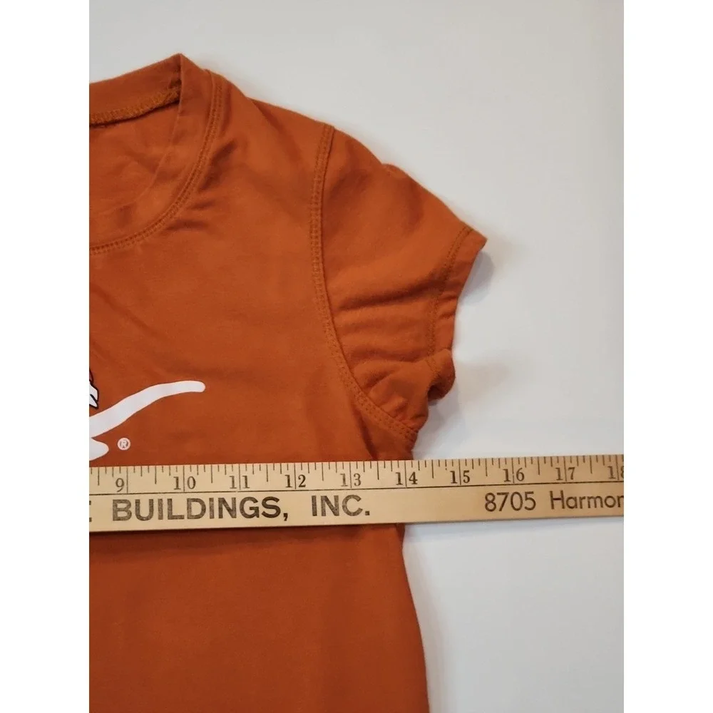 Texas Longhorns Sideline Apparel Youth Small Christmas Shirt Santa Hat